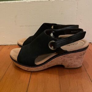 Clarks Wedge Heels